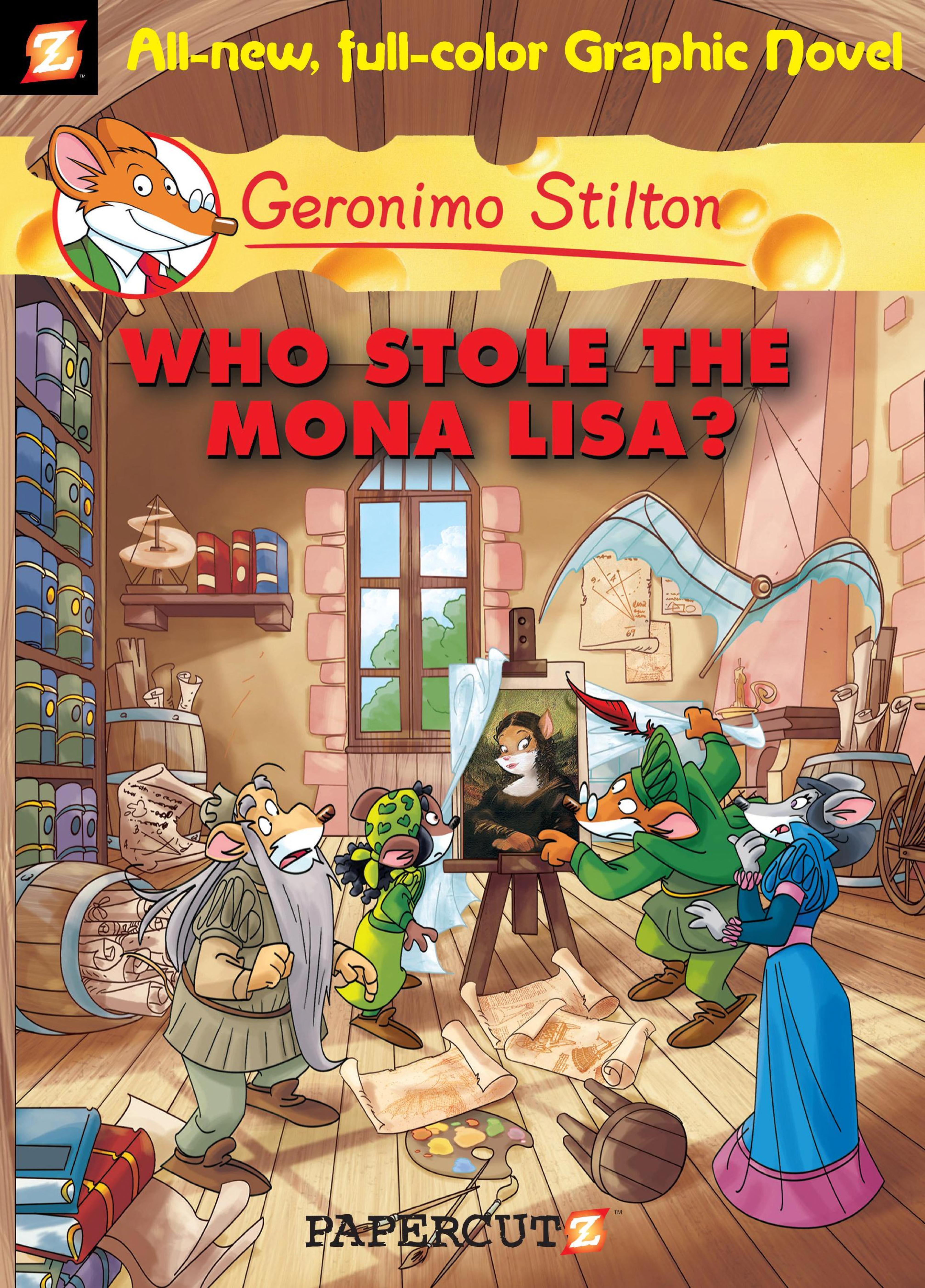 Geronimo Stilton V 6 Who Stole The Mona Lisa : Free Download, Borrow, and  Streaming : Internet Archive